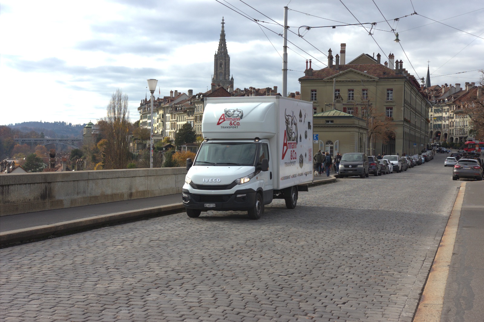 Ammann & Co. Transport Truck in Tunnel