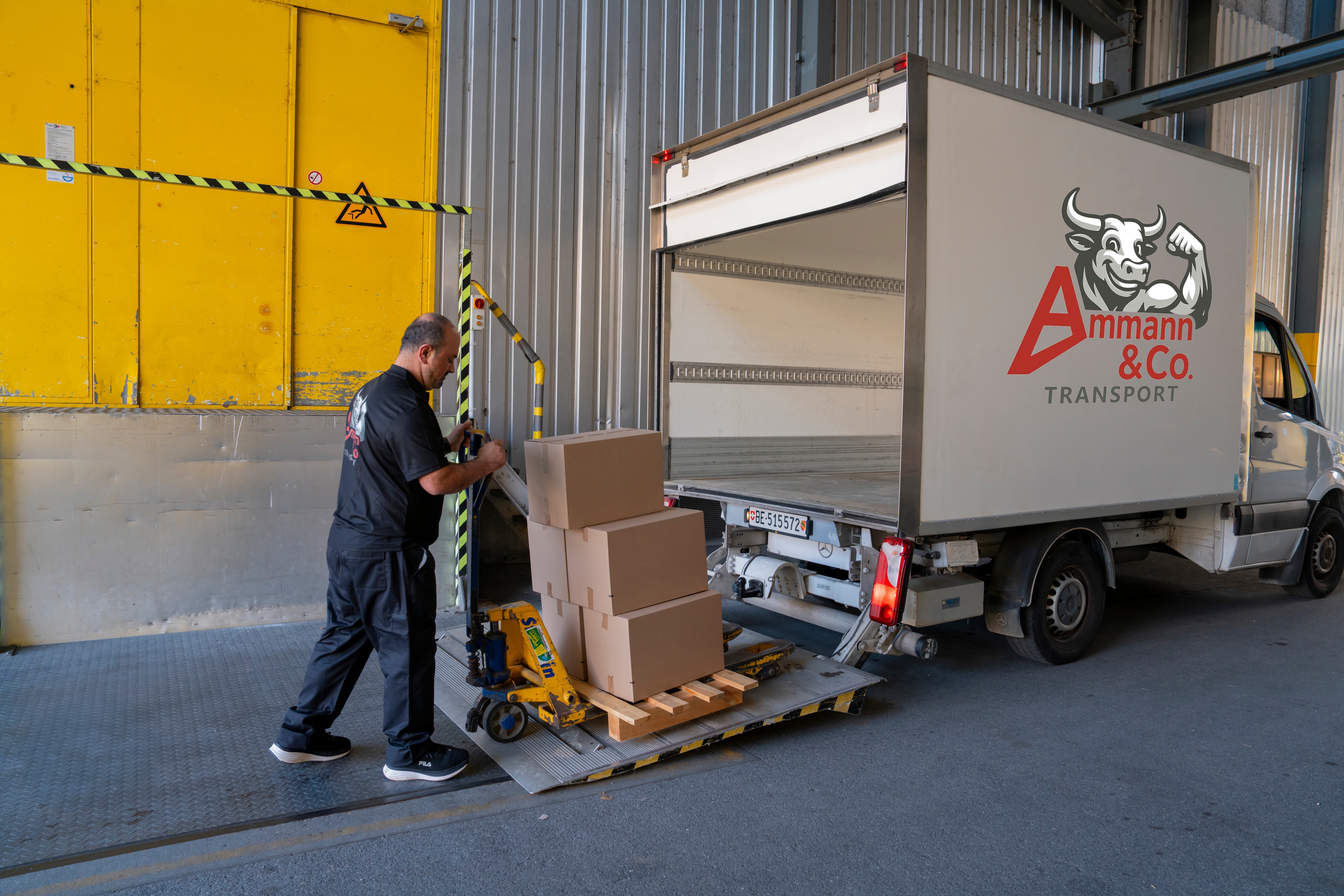 Ammann & Co. Transport Loading Dock