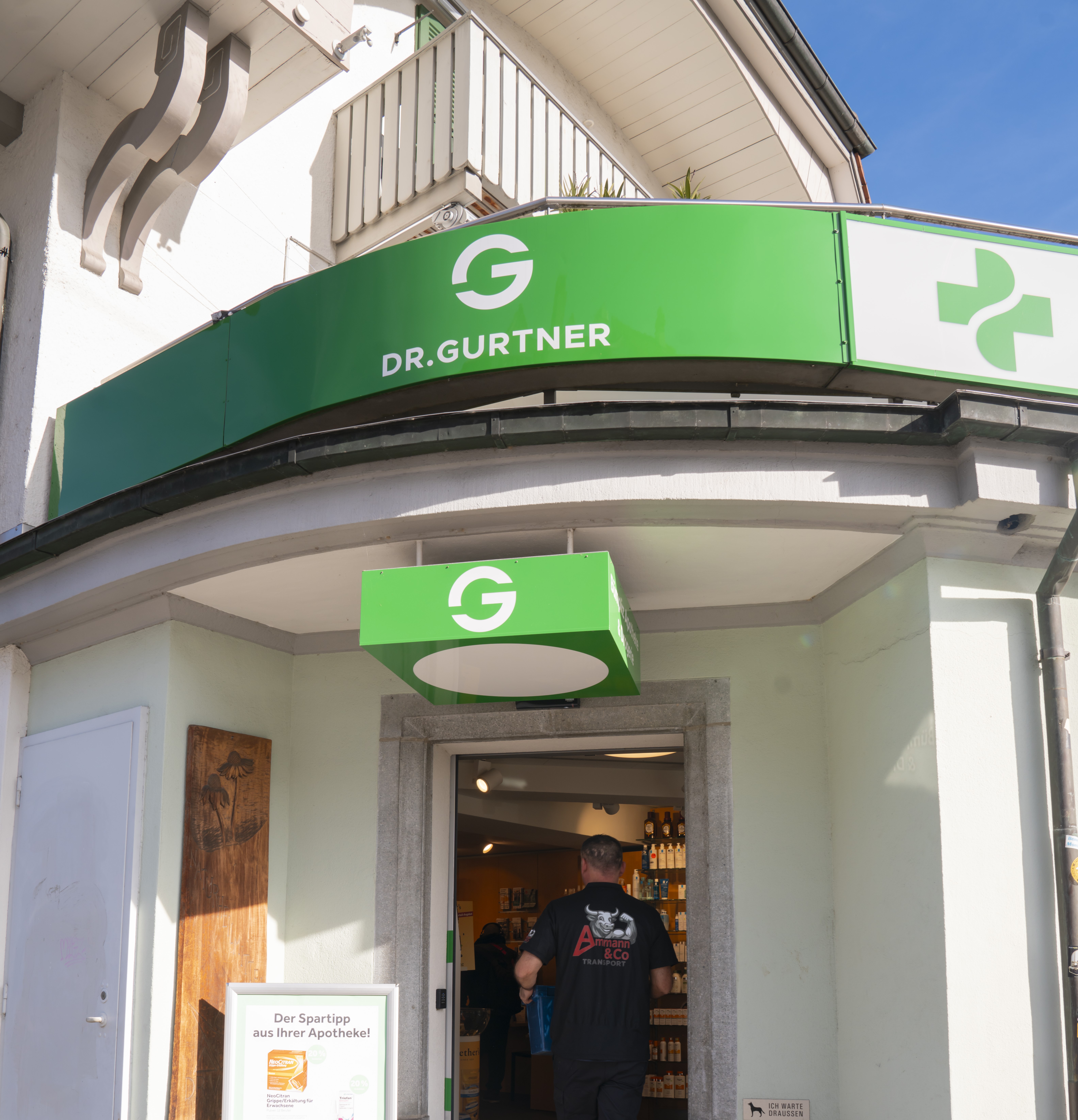 Ammann & Co. Transport Truck in Tunnel